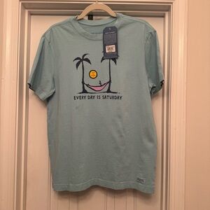 Life is Good Blue T-Shirt